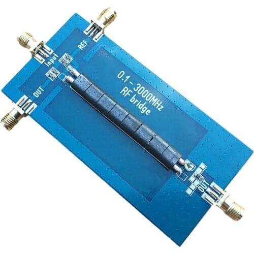 RF SWR Bridge 0.1-3000MHz Return Loss Bridge Reflection Bridge Antenna Analyzer VHF VSWR Return Loss