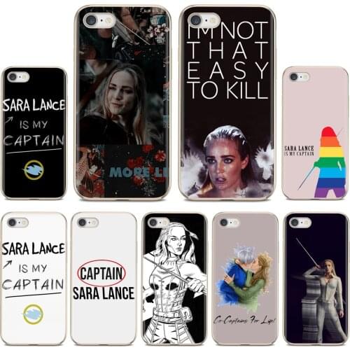 Silicone Phone Cover For iPod Touch iPhone 10 11 12 Pro 4S 5S SE 5C 6 6S 7 8 X XR XS Plus Max 2020 Sara Lance is my Captain