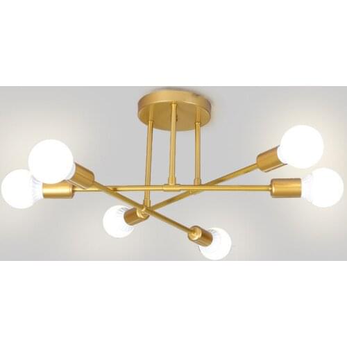 Modern LED Chandelier Living Room Bedroom Kitchen Decoration Ceiling Lamp Creative Chandeliers Home Lighting Fixtures AC90-260V