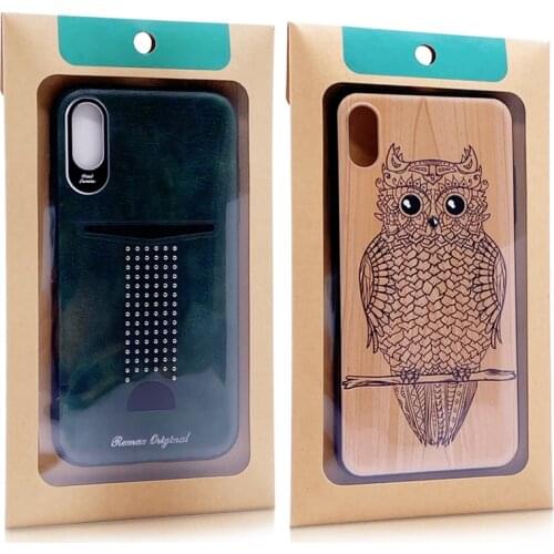 Universal Mobile phone Case Package PVC transparent plastic Retail Packaging Box for iphone11/12/Xs XR Samsung Cell phone KJ-801