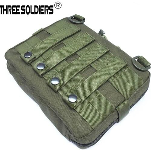 Outdoor Military Hunting MOLLE Admin Pouch Tactical Pouch Multi Medical Kit Bag Utility Pouch For Camping Walking riding
