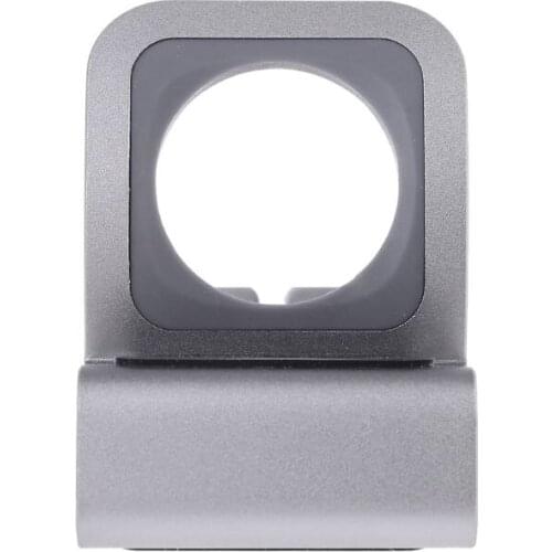 Aluminum Charge Stand Holder Station Dock Mount for Apple Watch Series 1/2/3/4 42mm 38mm 40mm 44mm Charger Cable