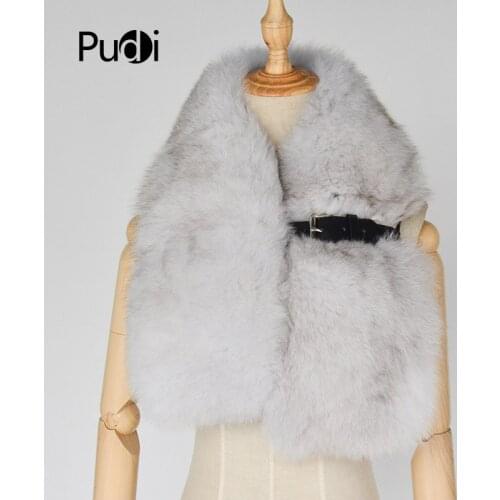 Aorice Women Real Fox Fur Winter Warm Scarf Ring Collar Brand New Girls Genuine Fox Fur Scarves Rings SF855
