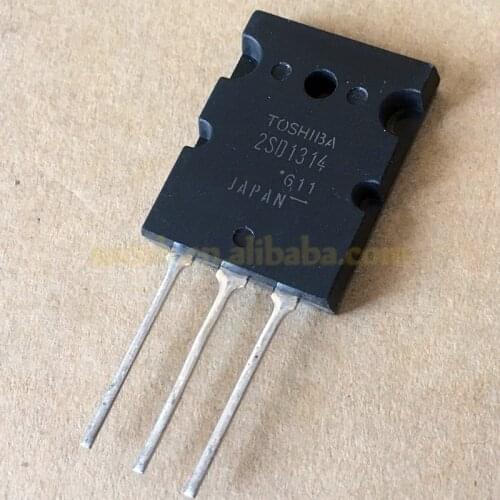 10Pcs 2SD1314 D1314 or 2SD1313 TO-3PL 15A 600V NPN TRIPLE DIFFUSED TYPE DARLINGTON