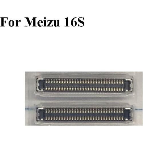 2pcs For Mei zu 16S 16 S LCD display screen FPC connector For Meizu16S 16 S logic on motherboard mainboard