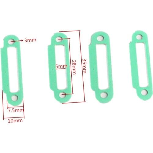 20pcs Wholesale 02031 Exhaust Pipe Engine Gasket Gas Proof for 1/10 Model HSP Exhaust Manifold Gasket Nitro RC Car Parts