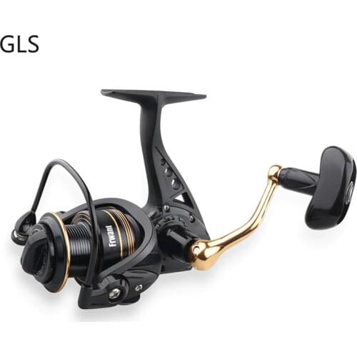 3+1BB High Quality Spinning Fishing Wheel 5.0:1 Metal Spool Metal Rocker 2000-7000 Series Sturdy Fishing Coil