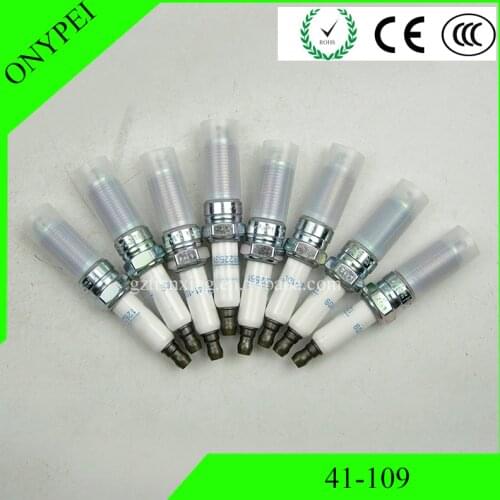 8 PCS/lot 41-109 12622561 Iridium Power Spark Plug For Chevrolet Cadillac Buick GMC 41109 41 109