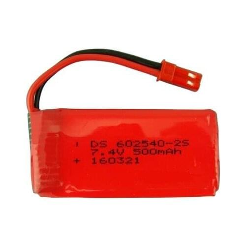 Free ship 2pcs/lot 7.4V 602540-2S 500mAh 602540 li-po polymer battery Remote control aircraft aerial four axis lithium battery
