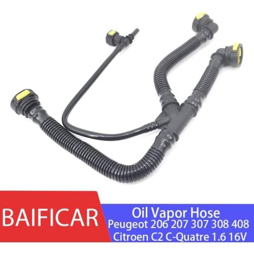 Baificar Brand Genuine Engine Crankcase Breather Pipes 1192W0 TU5JP4 For Peugeot 206 207 307 308 408 Sega Citroen C2 1.6 16V