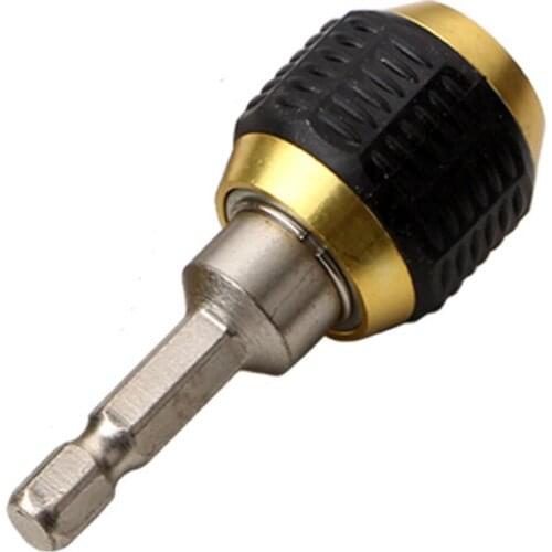 Hexagonal Shank Quick Coupling Hex Change Chuck Driver Bit Holder Chuck Drill Bit Hold Drill Chuck Quick Change Adapter
