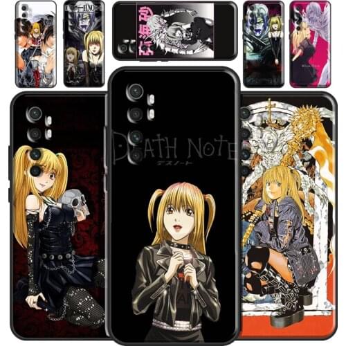 Rem and Misa Death Note Anime For Xiaomi Mi 11 Ultra Case For Xiaomi Mi 11 Lite Note 10 10T Pro POCO F3 M3 X3 Pro Cover
