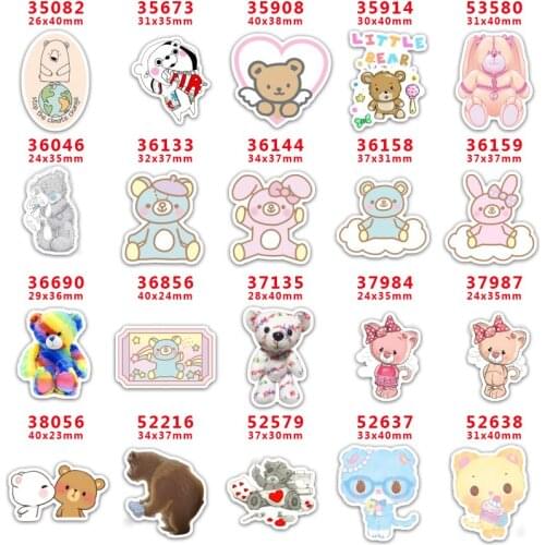 Choshim Diy accessories Cartoon flat back planar resin diy decoration crafts accessories 10pieces,DIY handmade PR35082