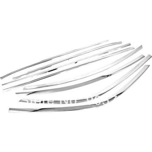 Chrome Side Window Full Trim Set for Kia Forte Sedan 09 Up (NOT FOR KOUP)
