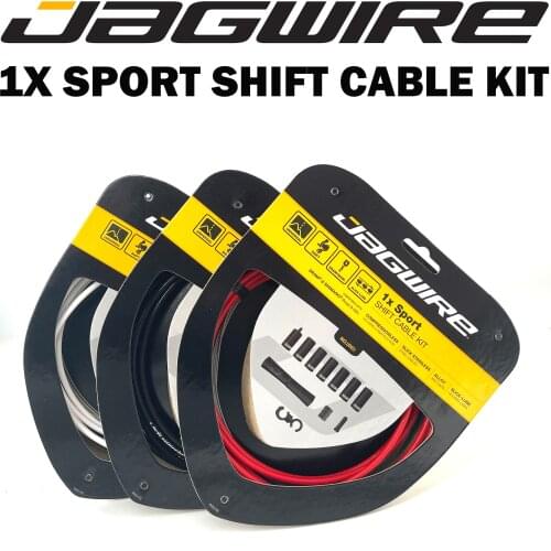 JAGWIRE 1X Sprot shift MTB Road Bike Cable Shift Line Set 2.2Mx4.0MM Tube Cables Wire complete shift cable and housing