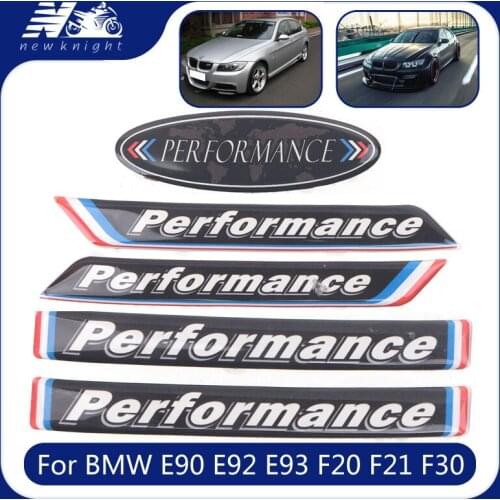 For BMW E90 E92 E93 F20 F21 F30 F31 F32 F33 F34 F15 F10 F01 F11 F02 G30 M Performance Side Skirt Sill Stripe Body Decals Sticker