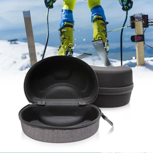 New Hot Sale Winter Outdoor Skiing Sport Glasses EVA Sunglasses Storage Box Without Goggles Travel Snowboard Ski Goggles Case