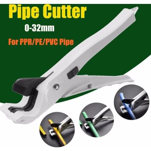 1pc Silvery Hose Conduit Cutting Plier Scissor Tool ABS PPR PE PVC Plumbing Pipe Tube Cutter