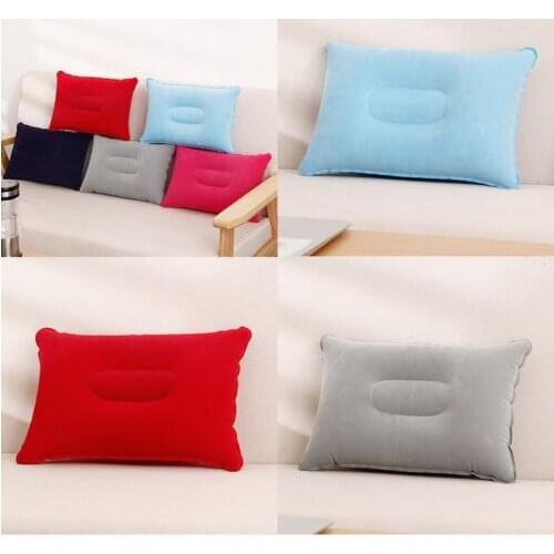 Limit 100 Outdoor Travel Air Pillow Beach Inflatable Body Cushion Car Head Rest Hiking Pillows