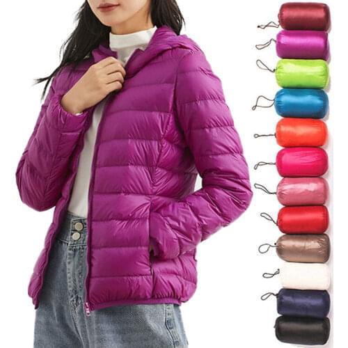 Bella Philosophy winter Down jacket women 90% duck down coat Ultra Light warm Female Portable plus size down jacket winter