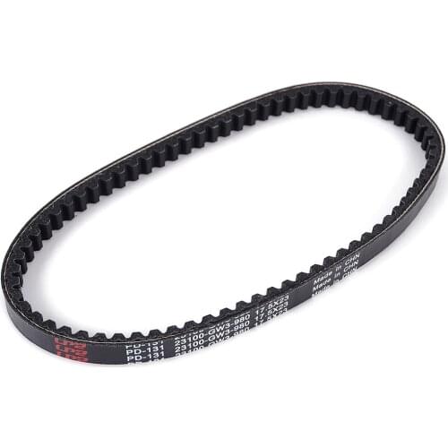 Rubber Geared Drive Belts 23100GW3980 for Honda SJ100 Bali EX 1996-2000 Transmission Belt