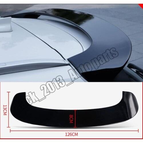 RED WHITE BLACK Rear Trunk Wing Lip Spoiler Space FOR Mazda CX5 CX-5 2017 2018 Car modification