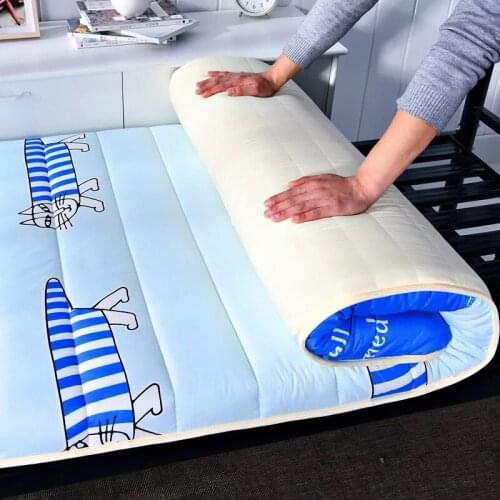 GraspDream 6cm thick sponge mattress cartoon printing mattress sleeping tatami mat flooring