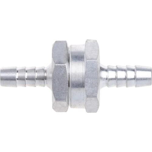 Universal Car FuelSystem One-way Check Valve 6/8/10/12mm Fuel Non Return Nozzle Fuel Line Check Connector 40GF
