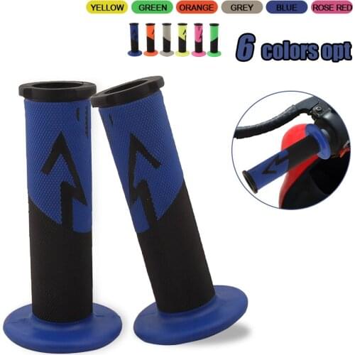 Motorcycle grips Motocross grip handle bar DIRT PIT BIKE MOTOCROSS 7/8" HANDLEBAR RUBBER Dual Density MX Grips