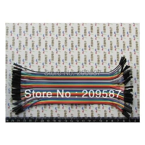 1pc/lot x40pin Female to male Dupont Wire Cable Line 1p-1p pin Connector 20cm
