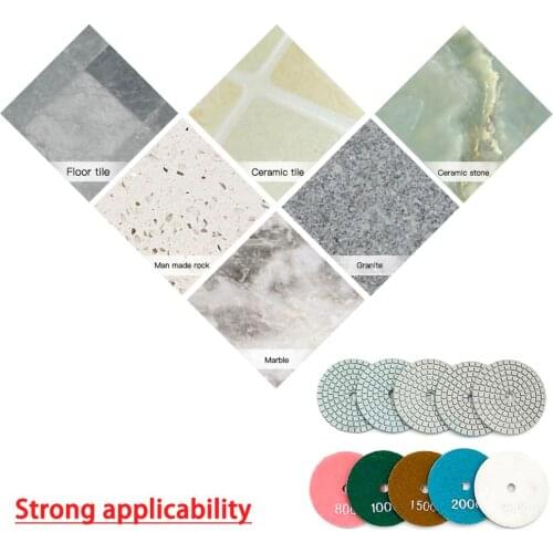 1pcs 3/4" Sanding Grinding Disc Wet Diamond Polishing Pads Tile Marble Granite Polisher Flexible Stone Ceramic Hand Accessories