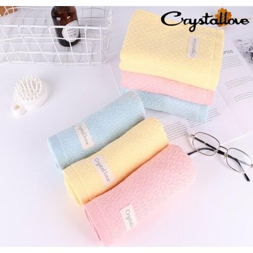 100% Cotton FASHION Pure and Fresh Style Face Towel Material Soft and Comfortable Protect Your Skin 34x74cm
