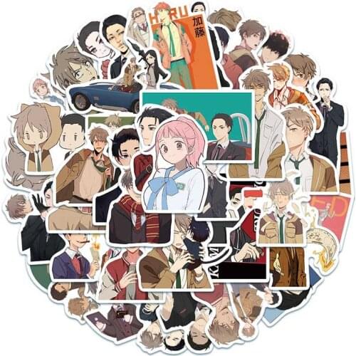50Pcs Japanese Animation Balance UNLIMITED Sticker For Suitcase Guitar Notebook Motorcycle Car Skateboard Computer Game Machine