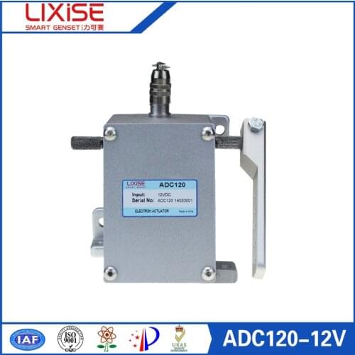 ADC120-12V LIXiSE diesel genset 12v electric actuators