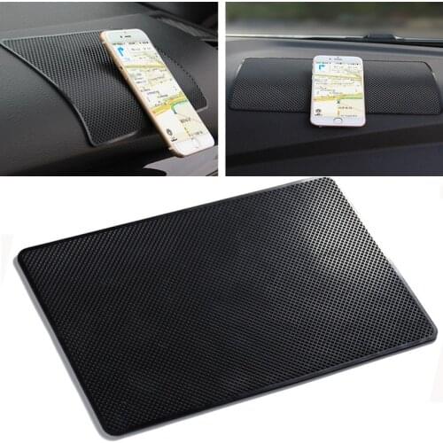 Car Non-Slip Mat Auto Silicone Interior Dashboard Phone Anti-Slip Storage Mat Pads For Car Mobile Phone Mat