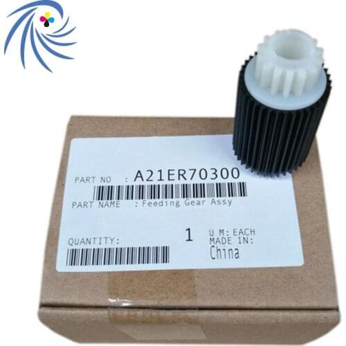Free Shipping 2pcs A21ER70300 Feeding Gear Assy Roller Pickup Roller For Konica Minolta bizhub C500 C8050 C6500 C6501 C7000