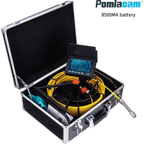 Free shipping Sewer Camera 10M Snake Cam Video display mini Sewer Pipe Inspection Equipment 4.3 inch LCD Monitor