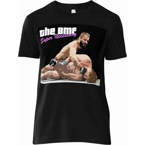 Bmf Super Necessary Jórg Gamebred Masvidal Classic T Shirt Simple Vintage Unisex Jórg Masvidal Shirt Fashionable For Wom