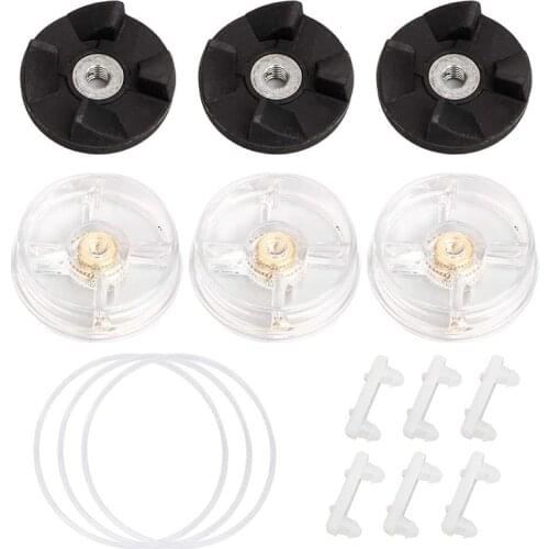Parts Gears Gaskets 15Pcs/Set 250W for Magic Blender, Include Base Gears, Balde Gears, Rubber Bush Shock Pads