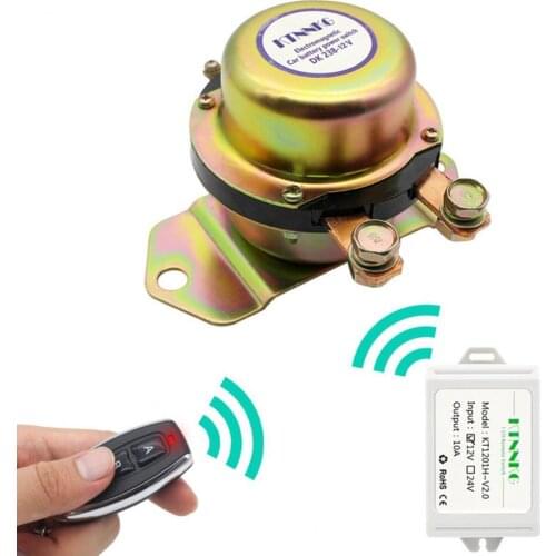 Remote Control Auto Battery Switch Disconnect Latching for Car Truck Interior