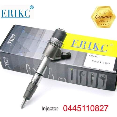 ERIKC Injector 0 445 110 827 Spare Parts of Fuel Injector 0445110827 Diesel Pump Engine 0445 110 827