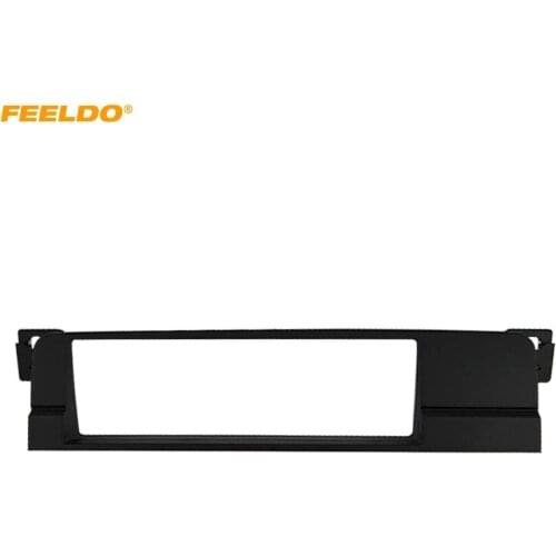 FEELDO Car One Din CD DVD Stereo Radio Panel Dash Frame Fascia For BMW 3 Series (E46) 2003-2005 Trim Kit #HQ5689