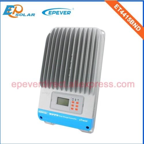 Controller for off-grid tie solar panels system Solar Tracer MPPT regulator ET4415BND 45A 45amps Max PV input 150V 48V battery