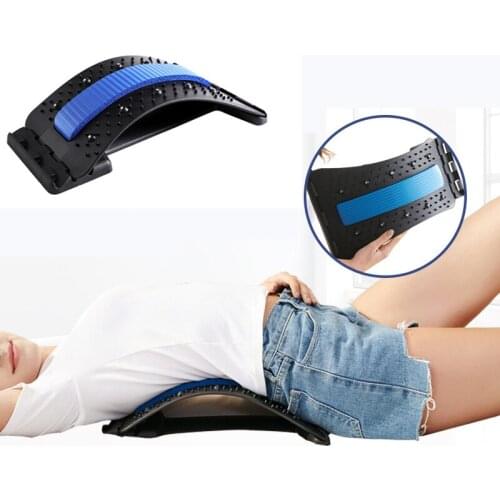 Magnetic Back Massager Stretcher Muscle Relax Posture Therapy Corrector Back Stretch Spine Stretcher Lumbar Support Pain Relief
