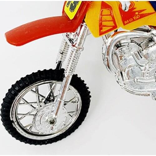 C5AA Mini Finger Bicycle Motorcycle Set Bike Fingerboard DIY Creative Game Skateboard Kids Children Educational Toys