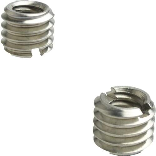 1/4" to 3/8" inch convert screw thread adapter f tripod ball head QR plate 63