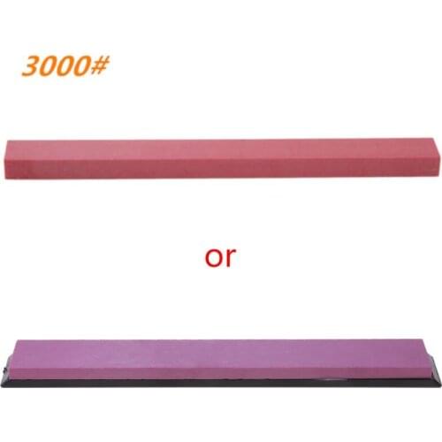 13MA Grit #3000 Rectangle Ruby Knife Sharpening Grindstone Whetstone Polishing Stone Oil Stone