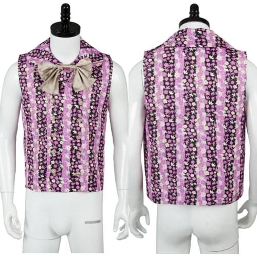 Willy Wonka and the Chocolate Factory 1971 For Men Women Movie Halloween Costume Custom Made Vest Tops