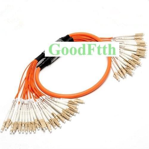 Fiber Patch Cord Jumper LC-LC Multimode 62.5/125 OM1 Trunk Breakout 2.0mm 24 Cores GoodFtth 3-25m