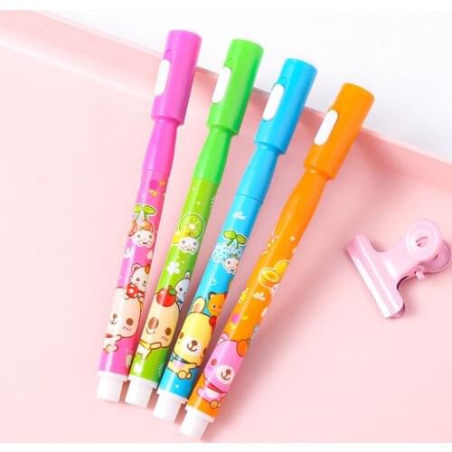 Magic 2 In 1 UV LED Light Ultra Violet Flashlight Marker Drawing Penlight Highlighter Invisible Ink Pen School Office Stationery